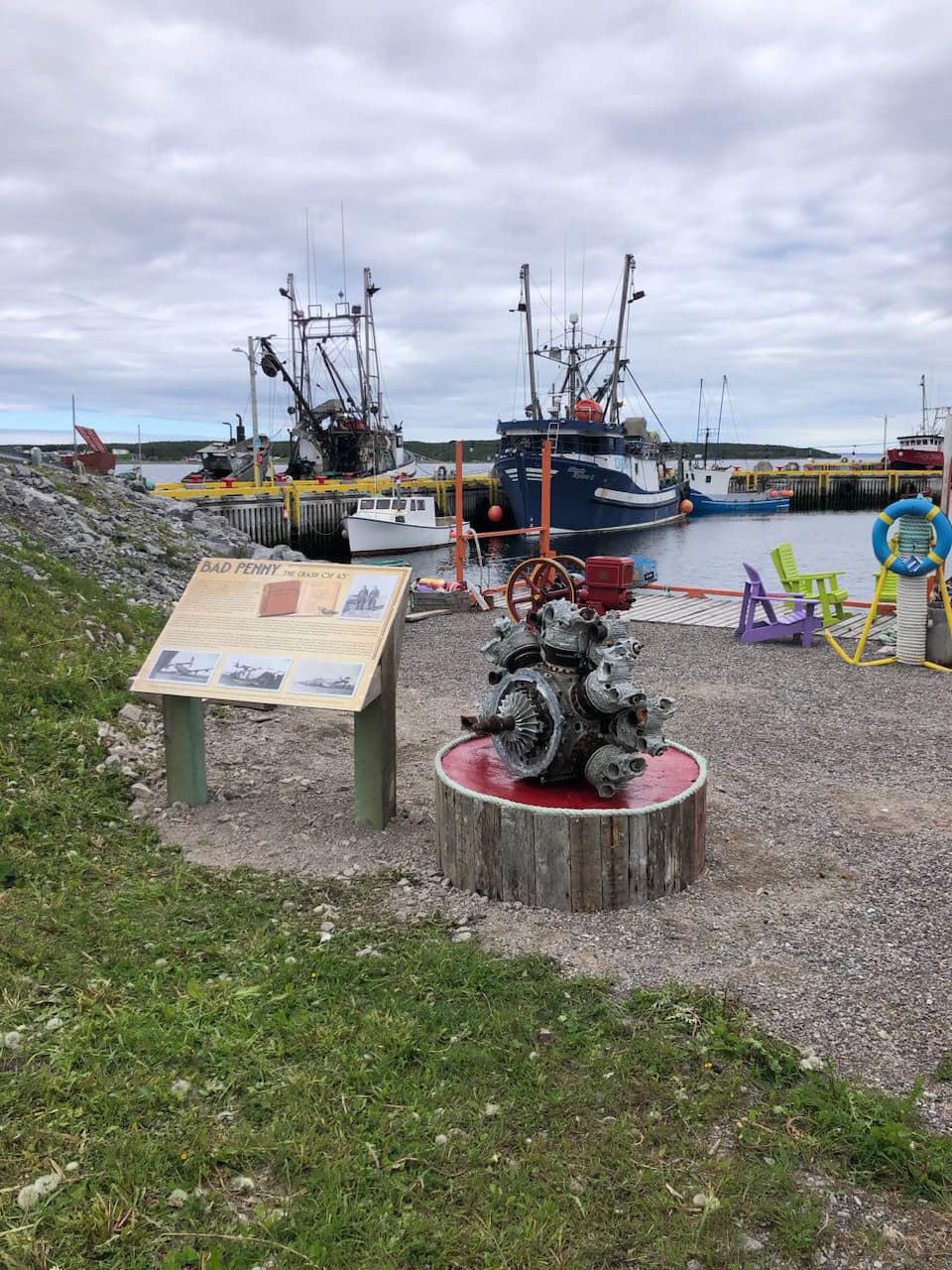 Bad Penny display on our Waterfront